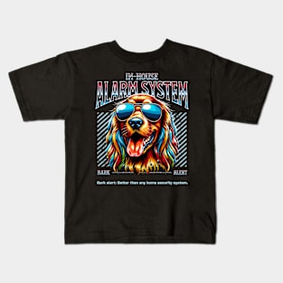 Bark Alert Sussex Spaniel Kids T-Shirt